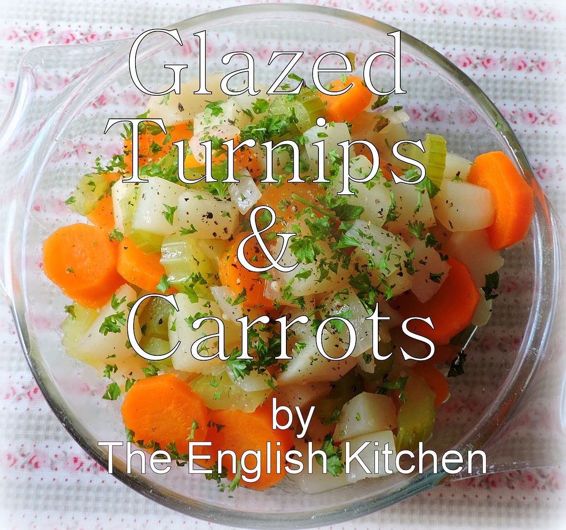 The English Kitchen Turnip and Carrot Dish